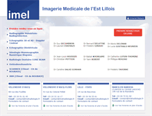 Tablet Screenshot of imelradiologie.fr